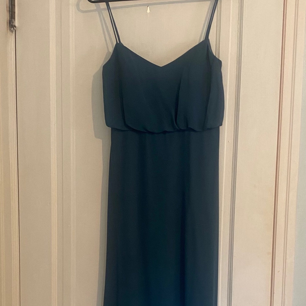 Teal like Blue Bridesmaid Dress